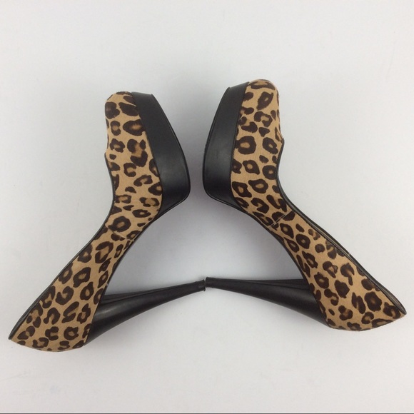 GUESS | Animal Print Platform High Heels - Picture 6 of 8